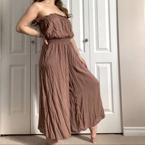Wilfred XS Strapless Jumpsuit